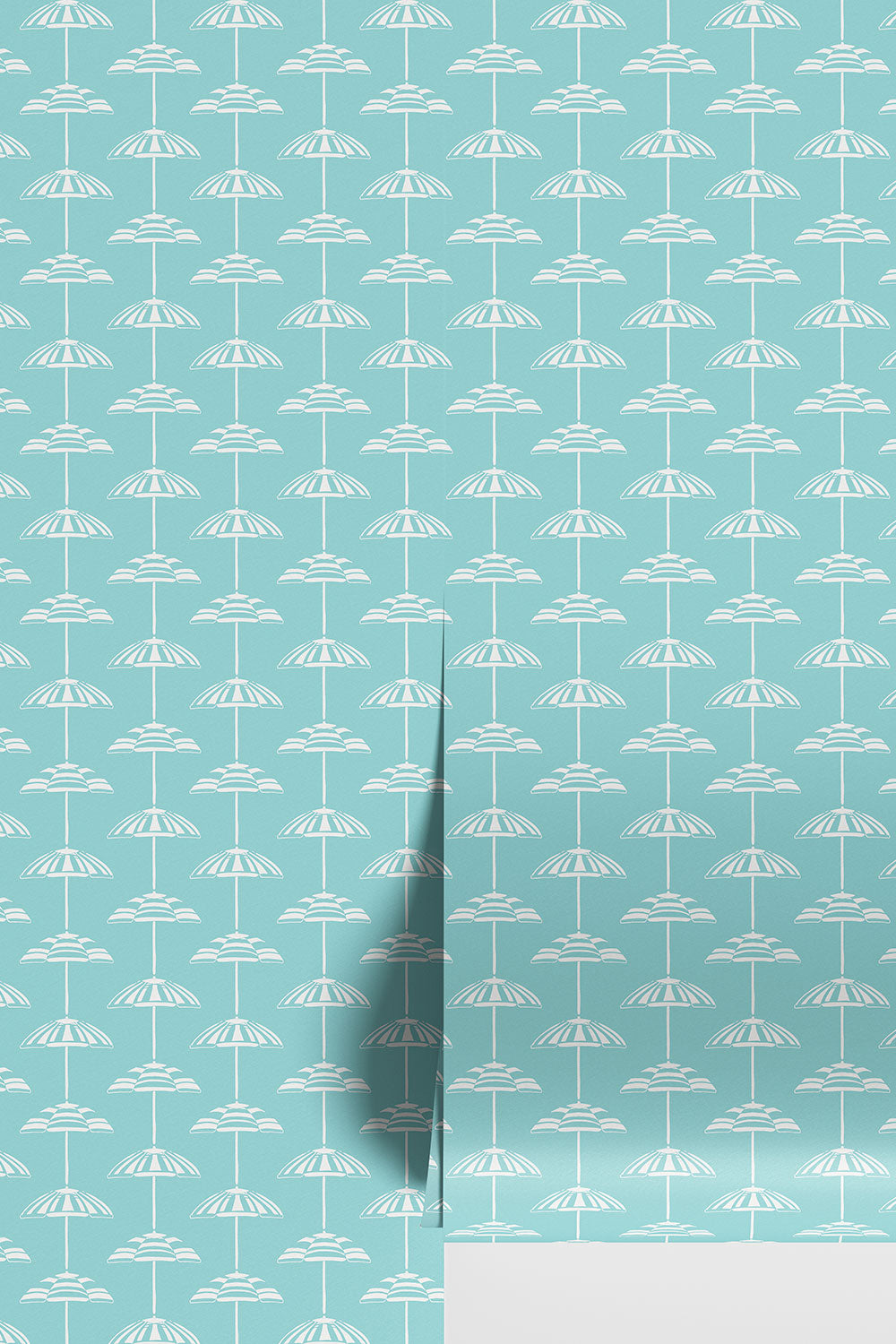 hand-drawn beach umbrella wallpaper
cabana stripe wallpaper
beach club inspired wallpaper
coastal stripe wallpaper
neutral coastal wallpaper
colorful wallpaper for kids
bunk room wallpaper
poolside cabana design
shoreline style wallpaper
playful coastal interior design