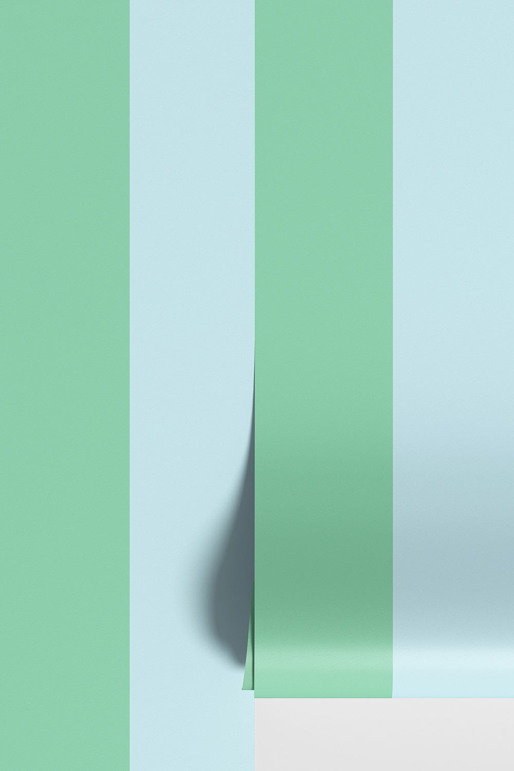 versatile blue and green stripe wall décor
traditional striped wallpaper
modern coastal interior design