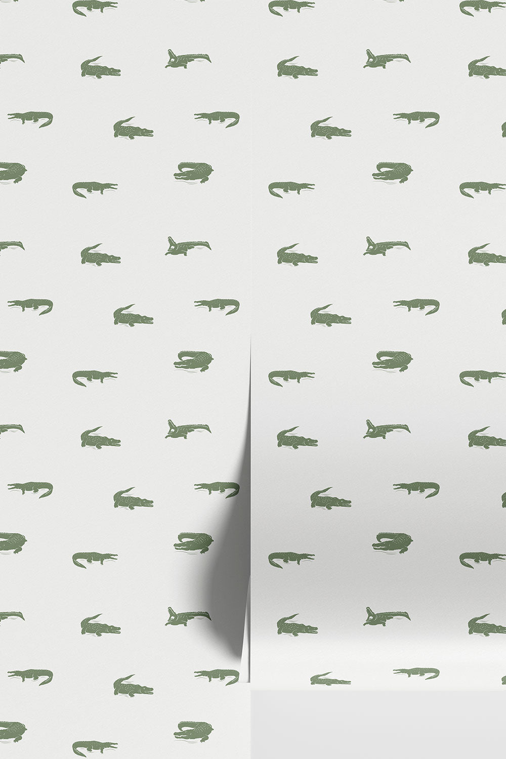 green and white crocodile wallpaper
kids wallpaper
coastal kids wallpaper
animal print wallpaper for kids
friendly crocodile design
playroom wallpaper
bathroom wallpaper for kids
boys bedroom wallpaper
quirky animal wallpaper
coastal fun interior design
commercial grade water and stain 