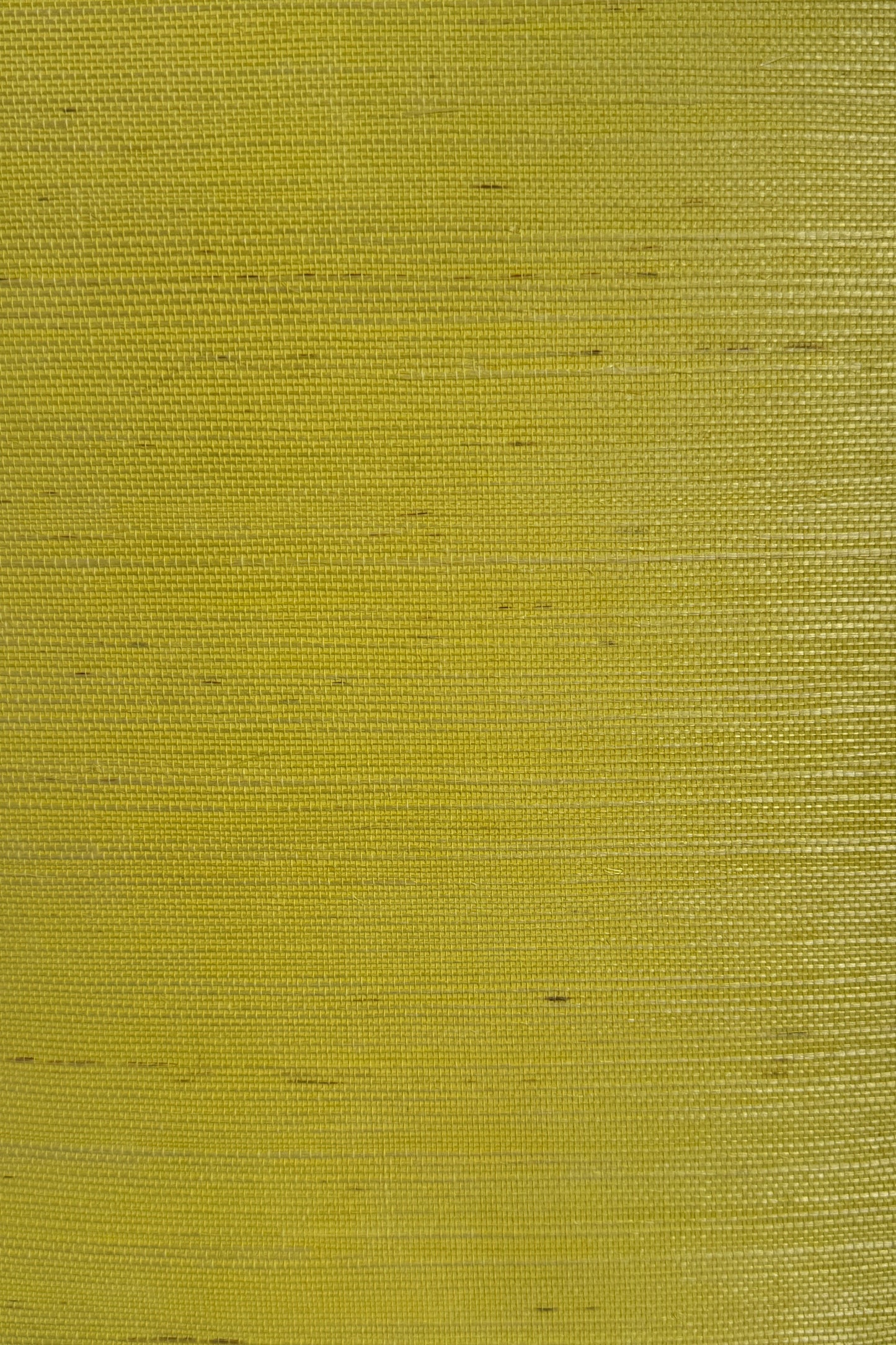 Bright yellow woven sisal grasscloth wallpaper texture