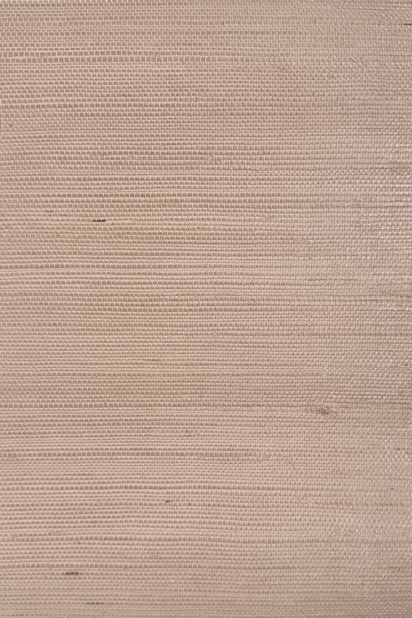 Soft pink woven sisal grasscloth wallpaper texture