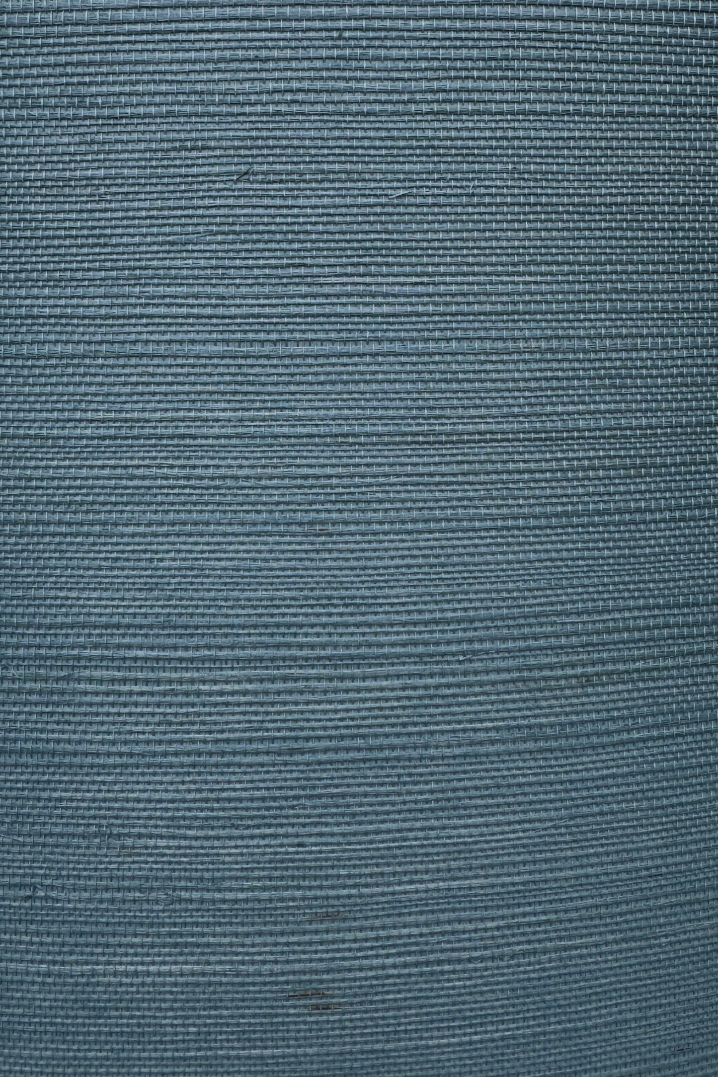 Teal blue woven sisal grasscloth wallpaper texture