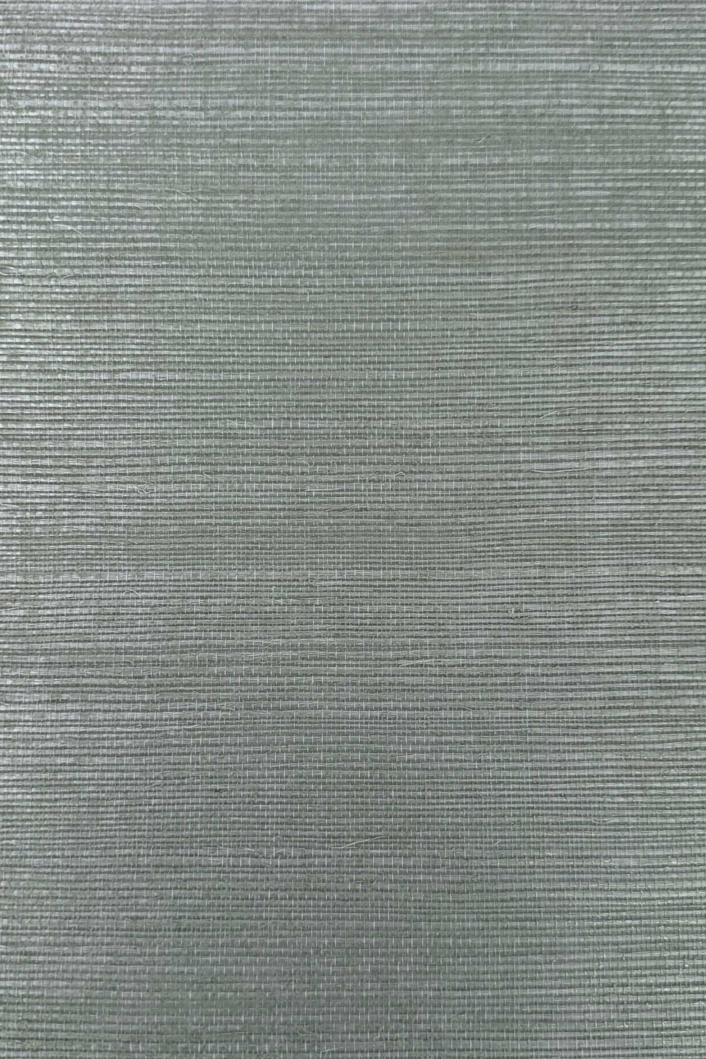 Moss green natural sisal grasscloth wallpaper with subtle gold metallic flecks