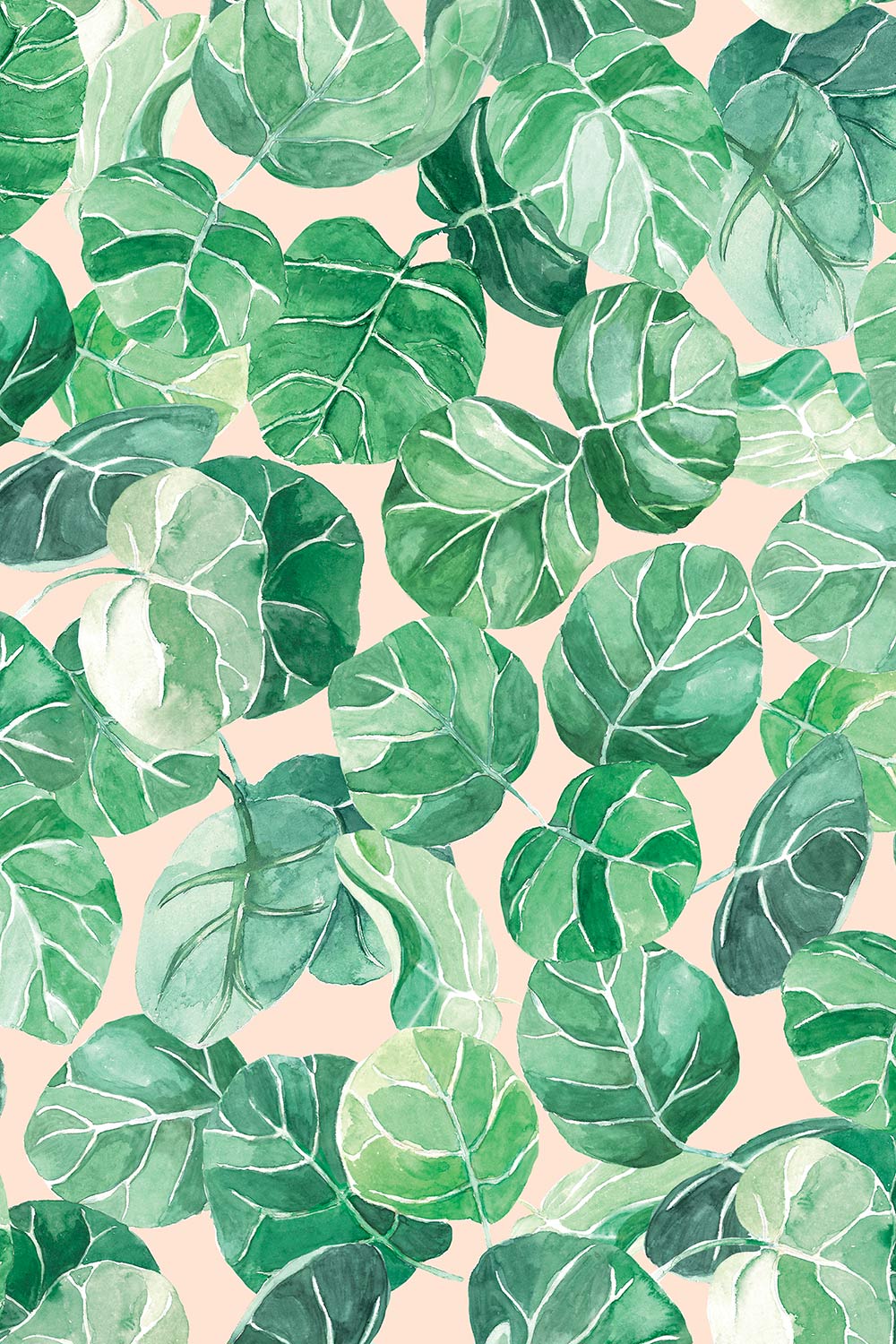 grasscloth botanical wallpaper, eco friendly leaf wallpaper, natural woven wallpaper, tropical grasscloth wallcovering, watercolor leaf wallpaper, coastal botanical wallpaper, luxury natural wallpaper, large-scale leafy pattern