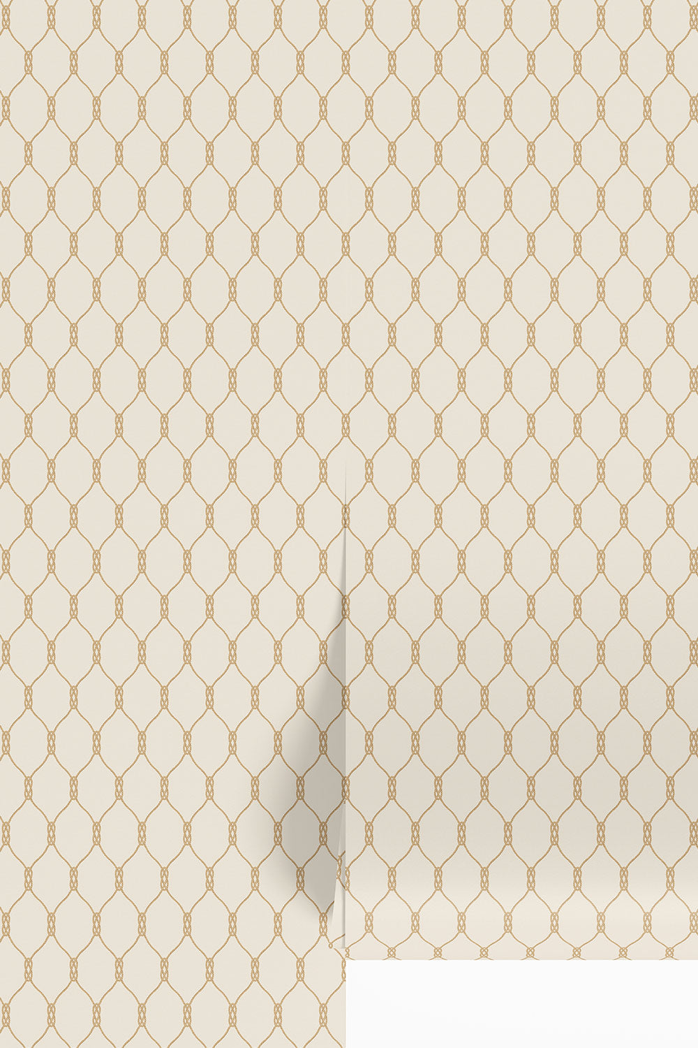 nautical knots wallpaper, rope knot wallpaper, coastal wallpaper, maritime geometric wallpaper, classic nautical décor, sailor knot pattern, preppy wallpaper, beach house wall covering, pastel nautical wallpaper on neutral  wall covering