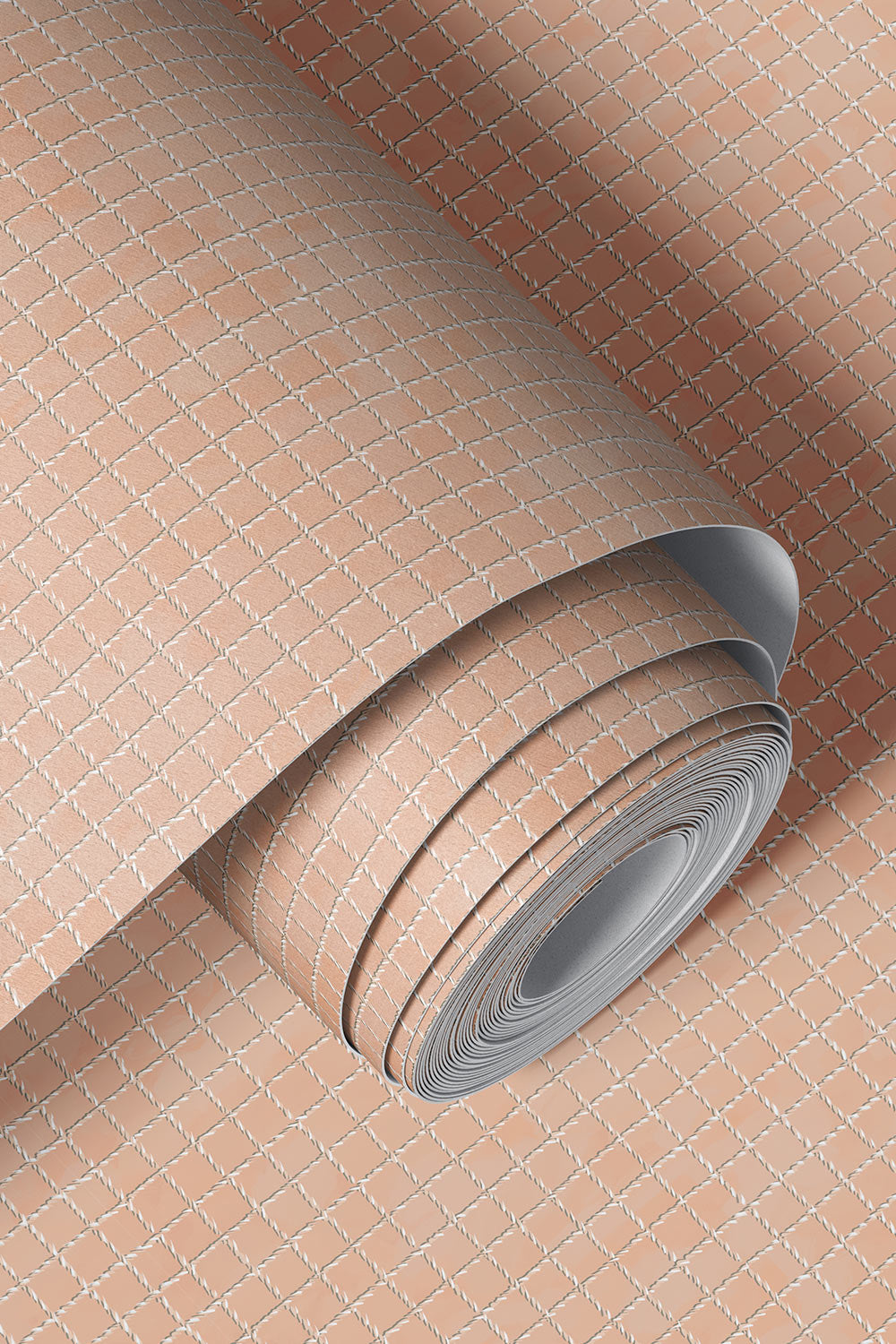 net gains vinyl wallpaper, textured vinyl wallpaper, washable tennis wallpaper, commercial grade sport wallpaper, moisture resistant wallpaper, pickleball club wallpaper, geometric vinyl wallvcovering, tennis grid wallpaper in light pink