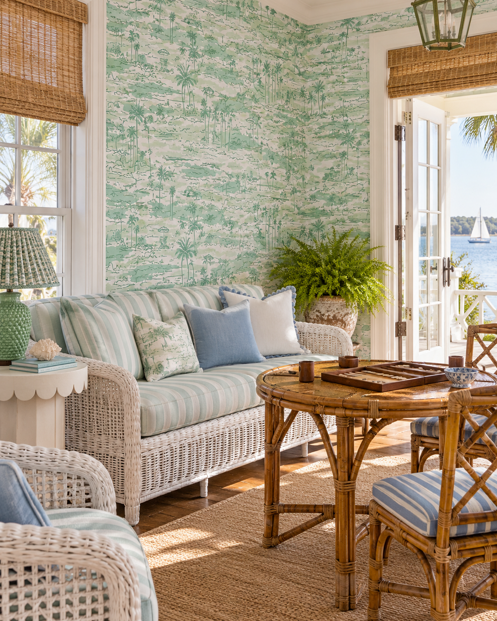 mint and seaglass green coastal toile wallpaper
beach toile wallpaper
seaside toile design
tropical toile wallpaper
palm tree toile wallpaper
coastal getaway wallpaper
beach house wallpaper
nautical toile wallpaper
traditional toile coastal design
ocean waves wallpaper