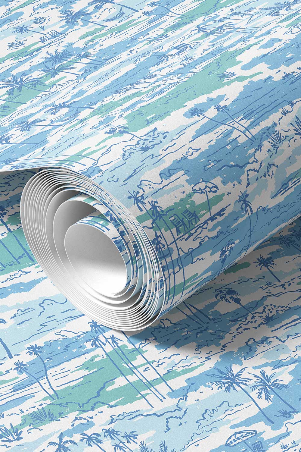 ocean blue coastal toile wallpaper
beach toile wallpaper
seaside toile design
tropical toile wallpaper
palm tree toile wallpaper
coastal getaway wallpaper
beach house wallpaper
nautical toile wallpaper
traditional toile coastal design
ocean waves wallpaper
commercial grade water and stain resistant performance vinyl wall-covering, great for bathrooms, kitchens and commercial spaces