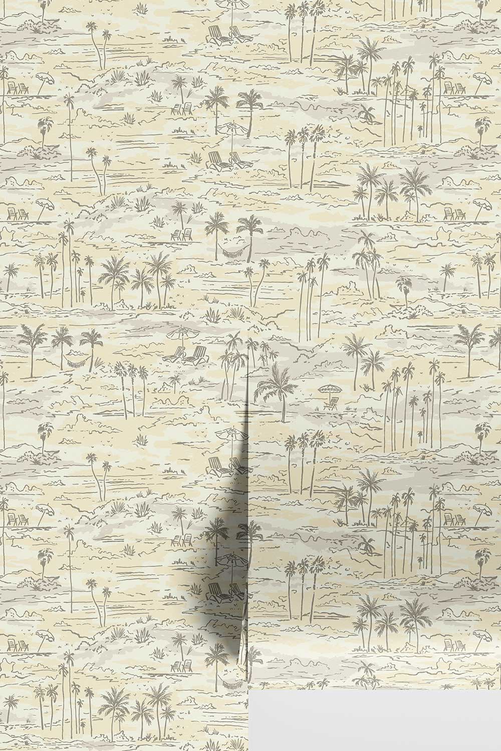 neutral tan and cream coastal toile wallpaper
beach toile wallpaper
seaside toile design
tropical toile wallpaper
palm tree toile wallpaper
coastal getaway wallpaper
beach house wallpaper
nautical toile wallpaper
traditional toile coastal design
ocean waves wallpaper