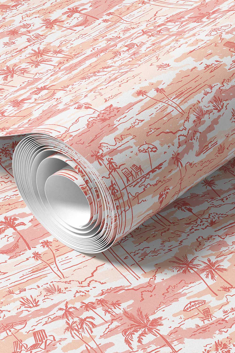 pink and peach coastal toile wallpaper
beach toile wallpaper
seaside toile design
tropical toile wallpaper
palm tree toile wallpaper
coastal getaway wallpaper
beach house wallpaper
nautical toile wallpaper
traditional toile coastal design
ocean waves wallpaper
commercial grade water and stain resistant performance vinyl wall-covering, great for bathrooms, kitchens and commercial spaces