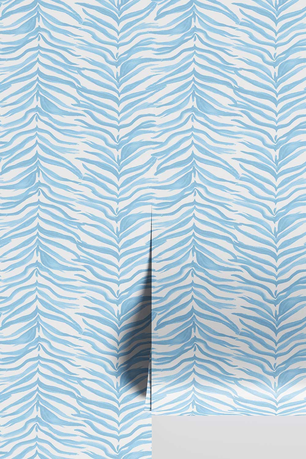 french blue and white zebra stripe wallpaper
watercolor stripe wallpaper
botanical stripe wallpaper
leaf stripe wallpaper
animal print wallpaper
neutral stripe wallpaper
kids room wallpaper
powder room wallpaper
modern stripe wall-covering
hand painted stripe wall-covering