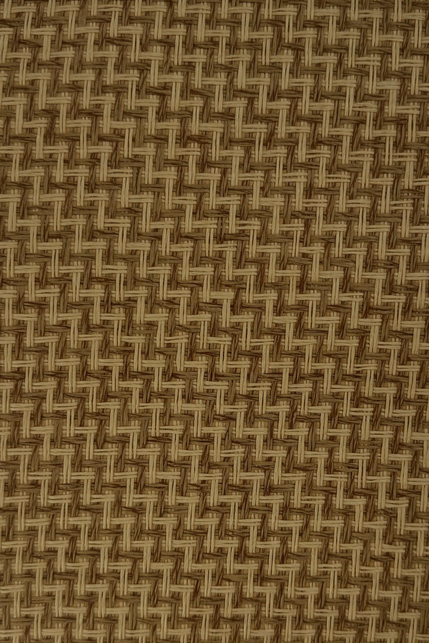 Eco-Friendly Tan Basketweave Paperweave Wallpaper – Natural Textural Layers